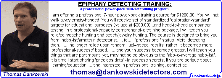 EPIPHANY METAL DETECTING Announcement