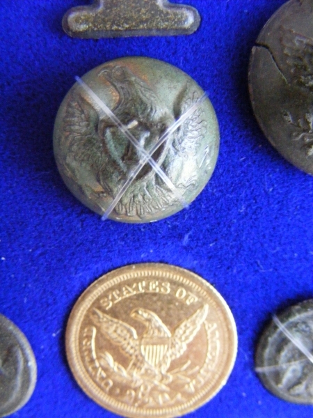 U.S. Army Infantry button with a 